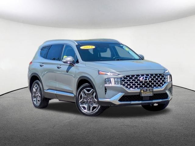 Used 2023 Hyundai Santa Fe SEL Premium HEV with VIN 5NMS3DA17PH013045 for sale in Milford, MA