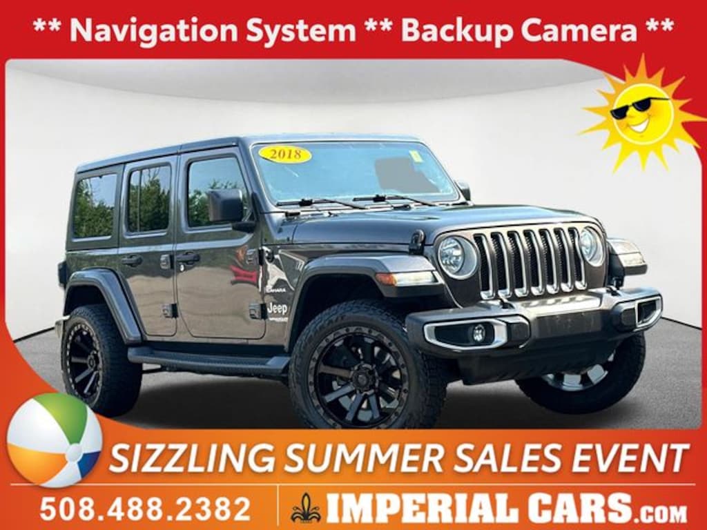 Used 2018 Jeep Wrangler Unlimited Sahara SUV