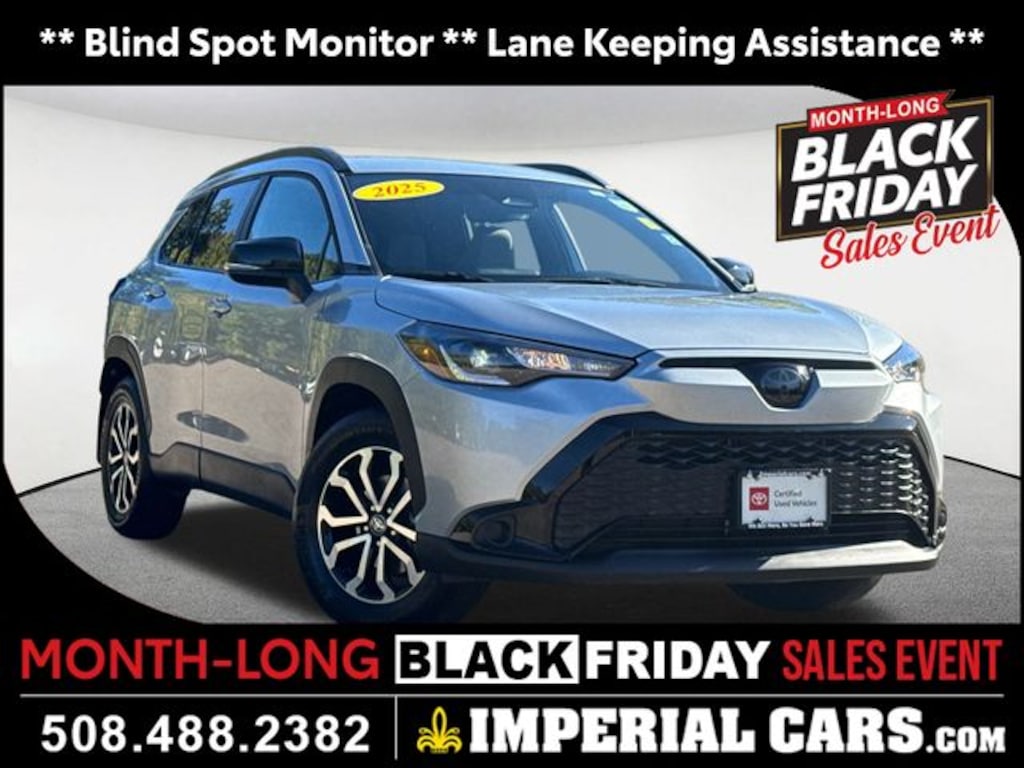 Certified 2025 Toyota Corolla Cross Hybrid SE SUV