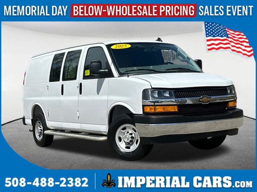 Used 2025 Chevrolet Express 2500 Work Van Cargo Van