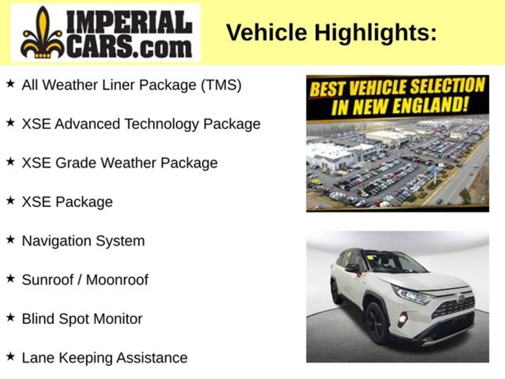 Used 2021 Toyota RAV4 Hybrid XSE SUV