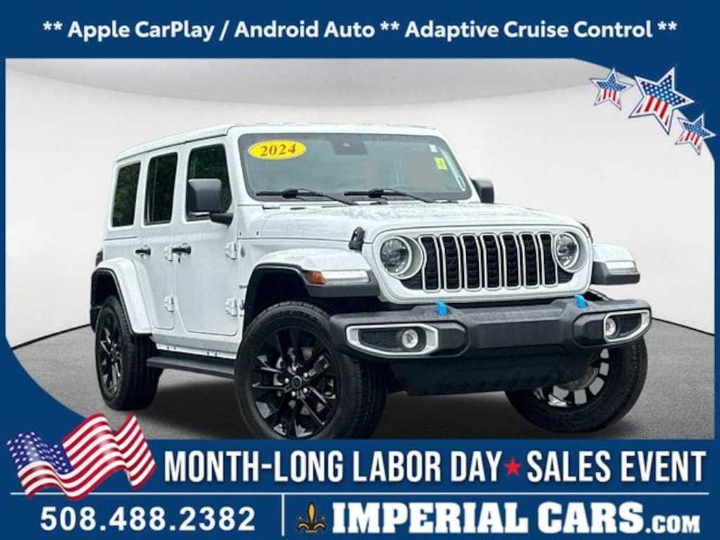 Used 2024 Jeep Wrangler Sahara 4xe SUV