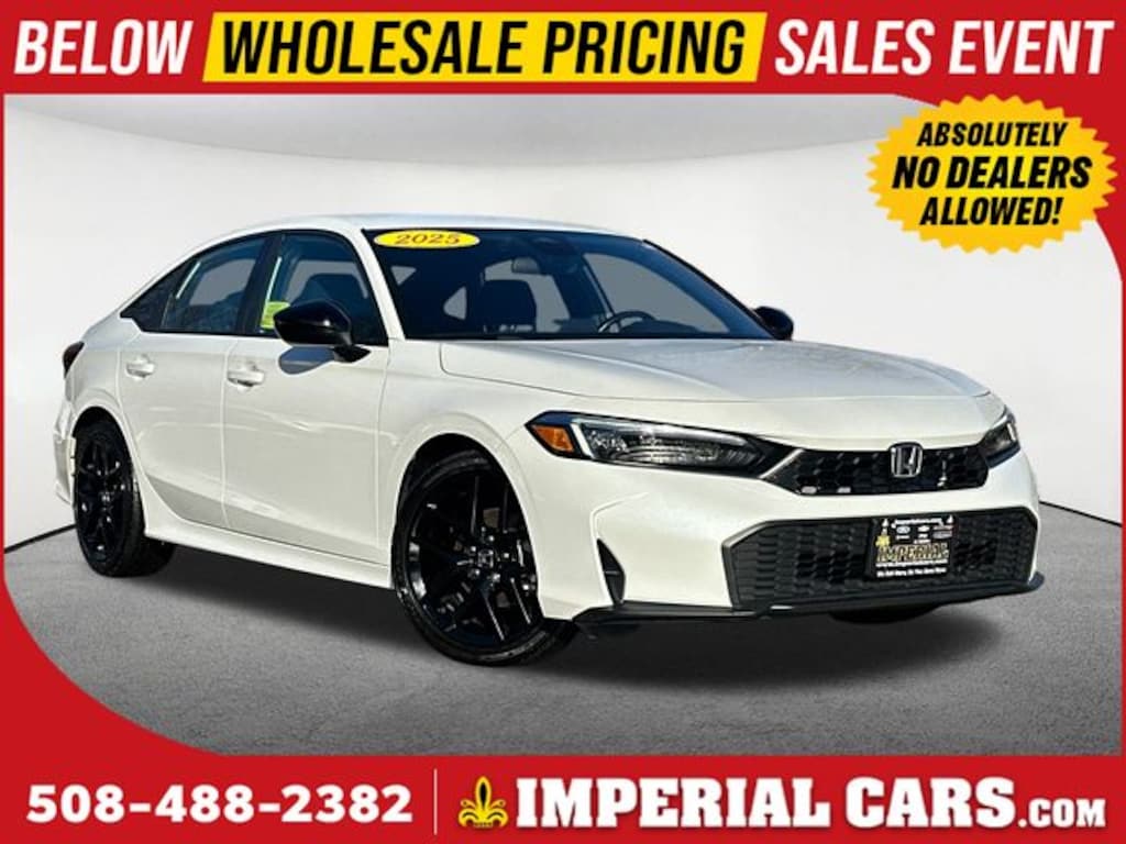 Used 2025 Honda Civic Sport Sedan