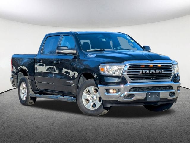 Used 2021 RAM Ram 1500 Pickup Big Horn/Lone Star with VIN 1C6SRFFT5MN563659 for sale in Milford, MA