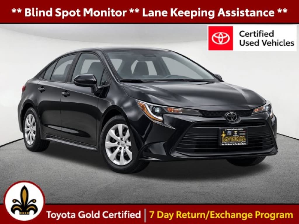Certified 2026 Toyota Corolla LE Sedan