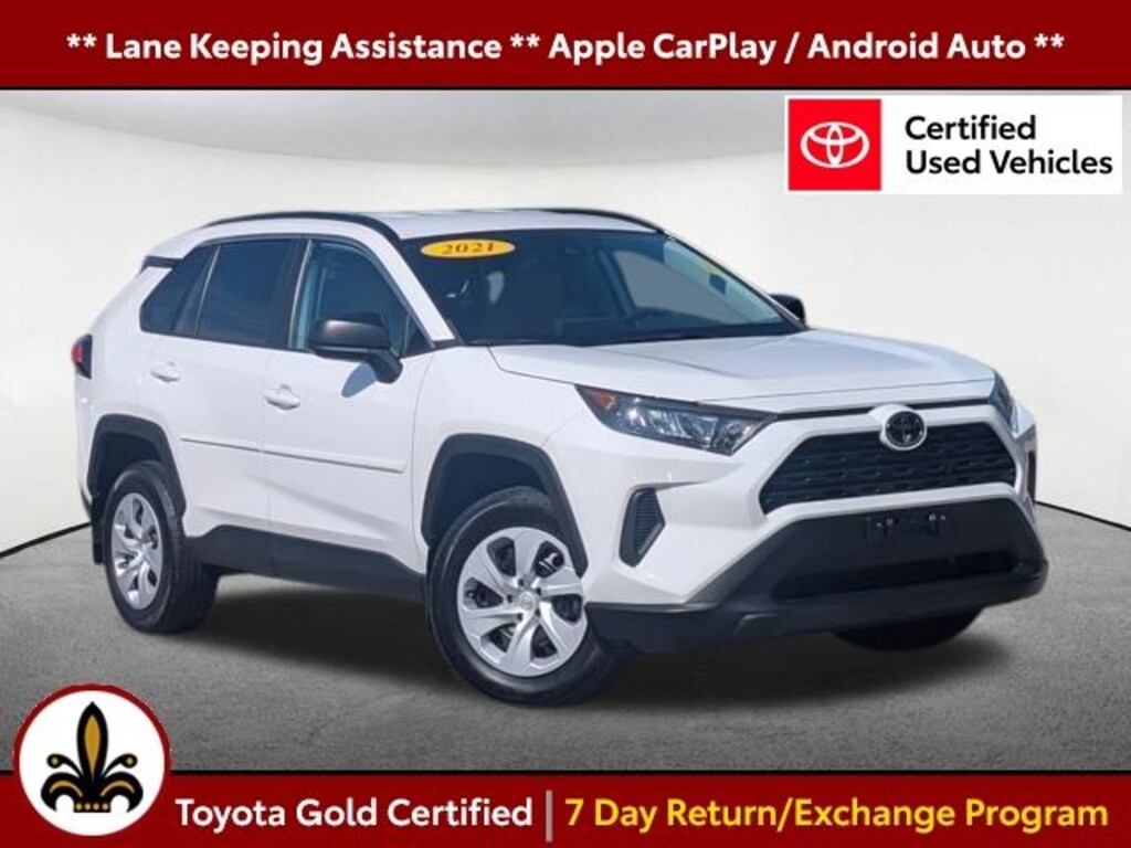 Certified 2021 Toyota RAV4 LE SUV