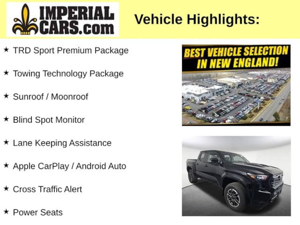 Used 2024 Toyota Tacoma TRD Sport Truck