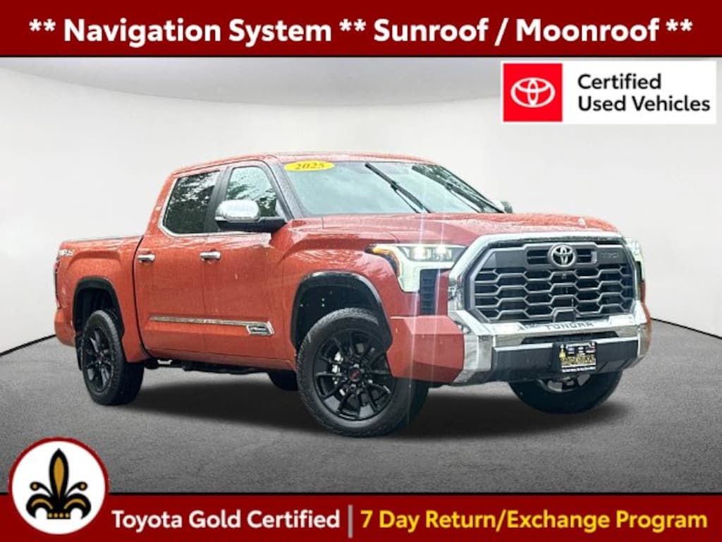 Certified 2025 Toyota Tundra 1794 Truck