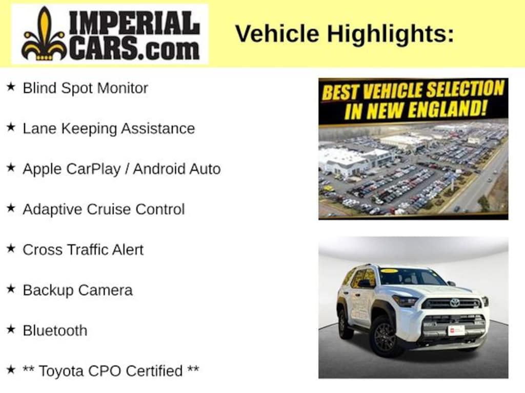 Certified 2025 Toyota 4Runner SR5 SUV