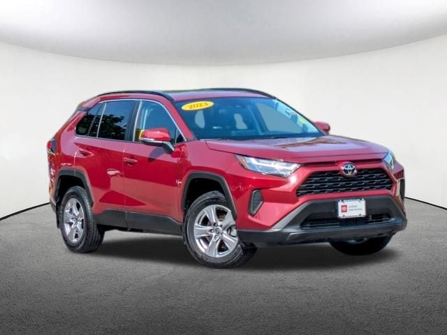 Certified 2023 Toyota RAV4 XLE with VIN 2T3P1RFVXPW336067 for sale in Milford, MA