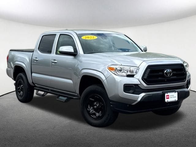 Certified 2022 Toyota Tacoma SR with VIN 3TYCZ5AN4NT069583 for sale in Milford, MA