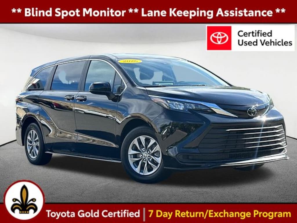 Certified 2026 Toyota Sienna LE Minivan/Van