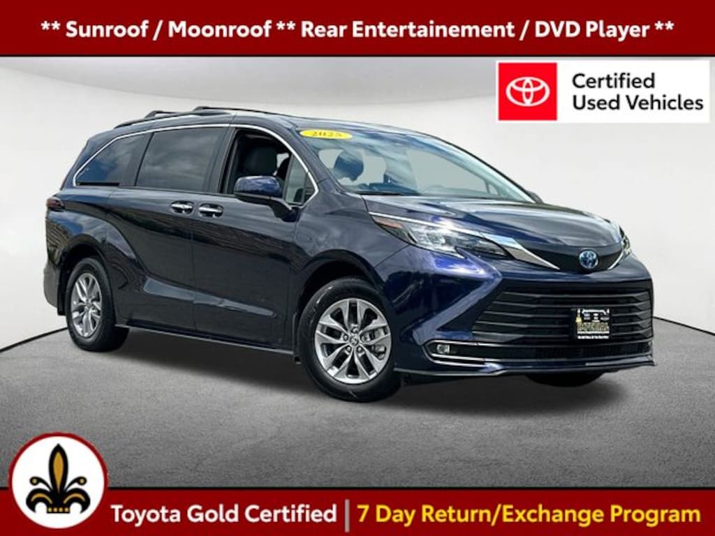 Certified 2025 Toyota Sienna XLE Minivan/Van
