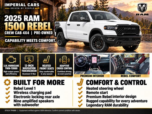 2025 RAM Ram 1500 Pickup Rebel - Photo 6