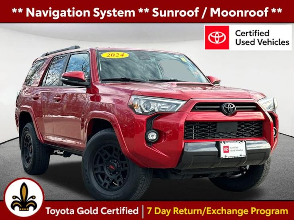 Certified 2024 Toyota 4Runner TRD Off-Road Premium SUV