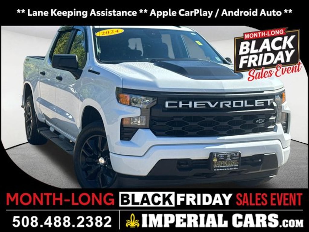 Used 2024 Chevrolet Silverado 1500 Custom Truck