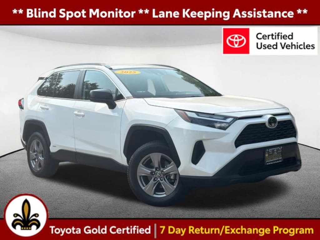 Certified 2025 Toyota RAV4 Hybrid LE SUV