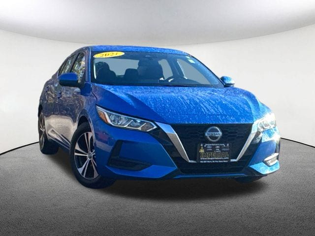 Used 2021 Nissan Sentra SV with VIN 3N1AB8CV6MY228149 for sale in Milford, MA