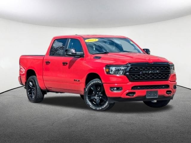 Used 2023 RAM Ram 1500 Pickup Big Horn/Lone Star with VIN 1C6RRFFG4PN541853 for sale in Milford, MA