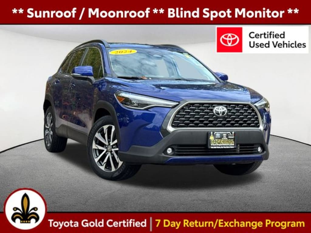 Certified 2024 Toyota Corolla Cross XLE SUV