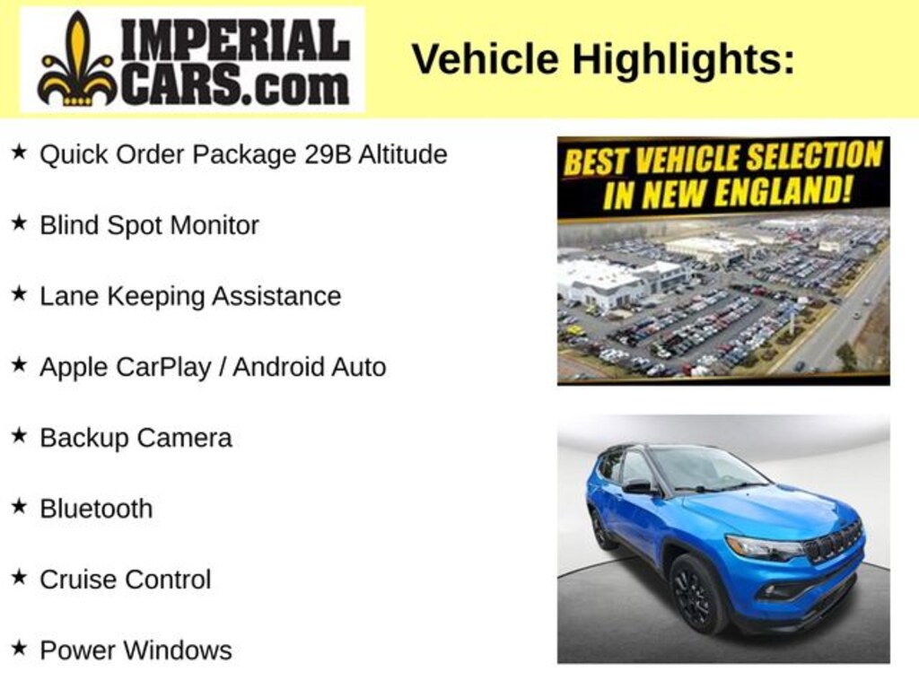 Used 2023 Jeep Compass Altitude SUV