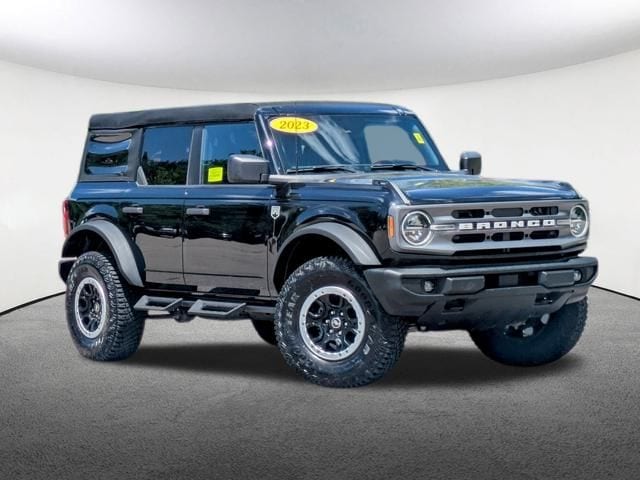 Used 2023 Ford Bronco 4-Door Big Bend with VIN 1FMDE5DH9PLB81572 for sale in Milford, MA