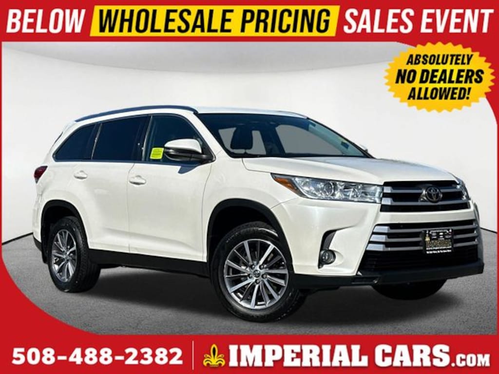Used 2019 Toyota Highlander XLE SUV