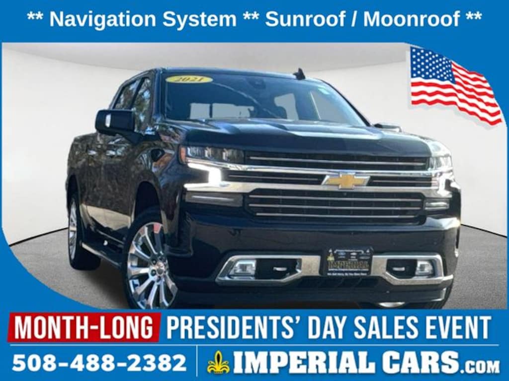 Used 2021 Chevrolet Silverado 1500 High Country Truck