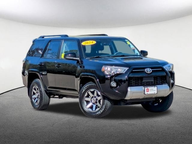 Certified 2024 Toyota 4Runner Off-Road with VIN JTEPU5JRXR6282084 for sale in Milford, MA