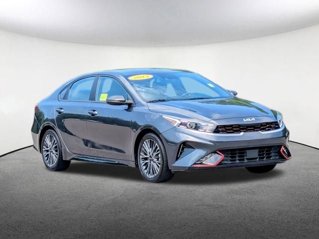 Used 2023 Kia Forte GT-Line with VIN 3KPF54AD9PE628404 for sale in Milford, MA