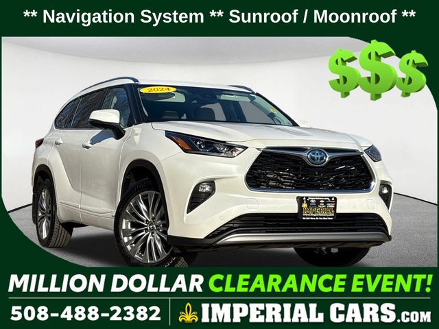 2024 Toyota Highlander Platinum's photo