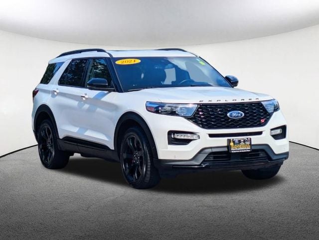 Used 2021 Ford Explorer ST with VIN 1FM5K8GC4MGB09181 for sale in Milford, MA