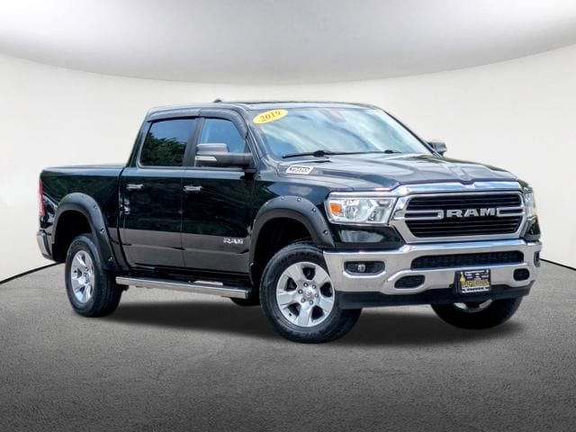 Used 2019 RAM Ram 1500 Pickup Big Horn/Lone Star with VIN 1C6SRFFT4KN606627 for sale in Milford, MA