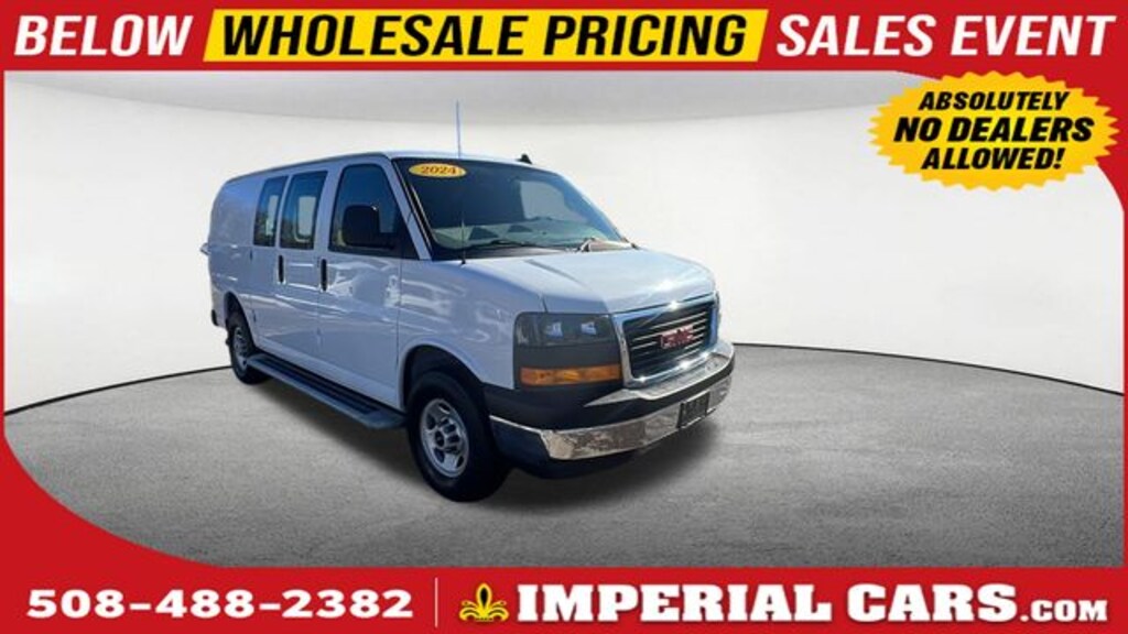 Used 2024 GMC Savana 2500 Work Van Cargo Van