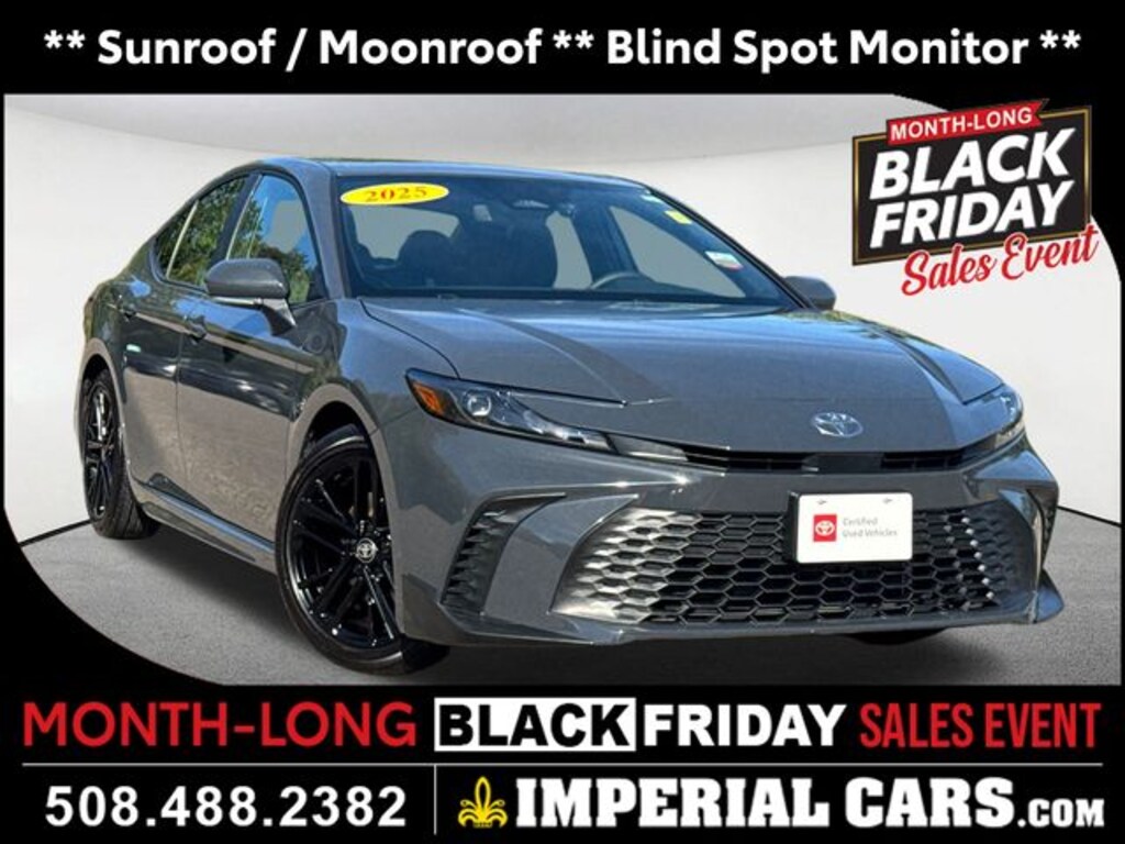 Certified 2025 Toyota Camry SE Sedan