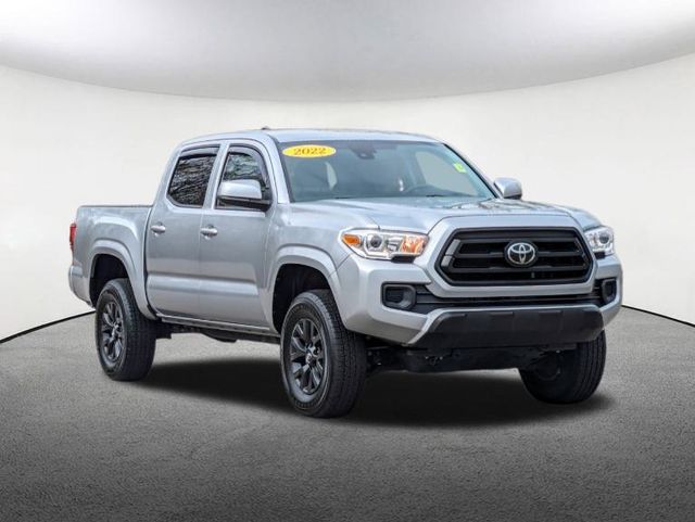 Certified 2022 Toyota Tacoma SR with VIN 3TMCZ5ANXNM463536 for sale in Milford, MA