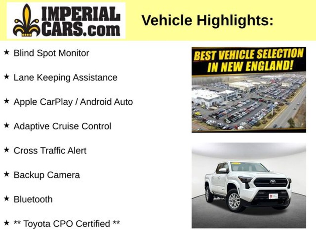 Certified 2024 Toyota Tacoma SR5 Truck