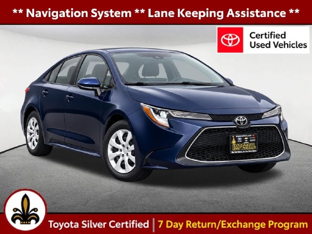 Certified 2020 Toyota Corolla LE with VIN JTDEPRAE0LJ066272 for sale in Milford, MA