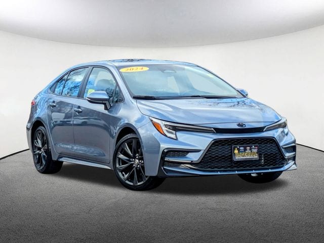 Certified 2024 Toyota Corolla SE with VIN 5YFP4MCEXRP169897 for sale in Milford, MA