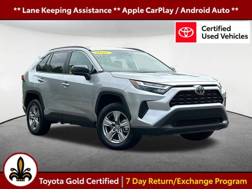 Certified 2025 Toyota RAV4 Hybrid LE SUV