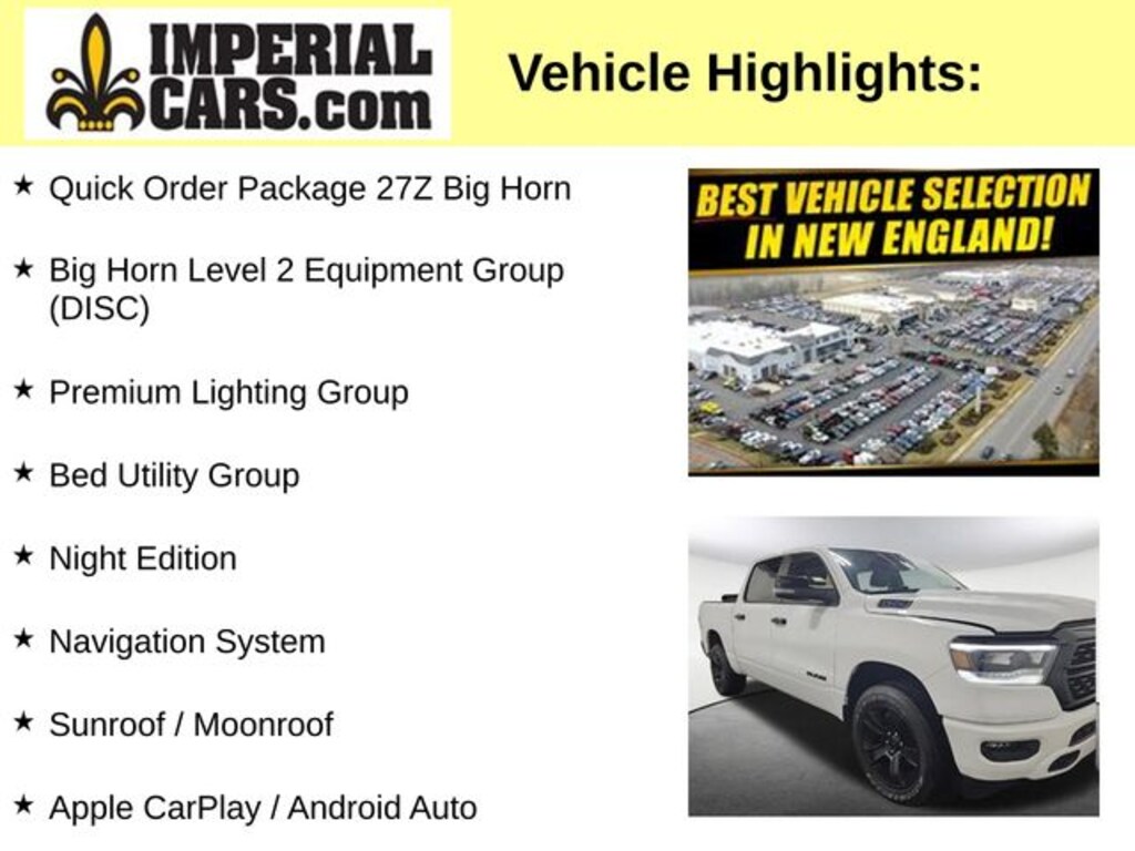 Used 2023 Ram 1500 Big Horn/Lone Star Truck