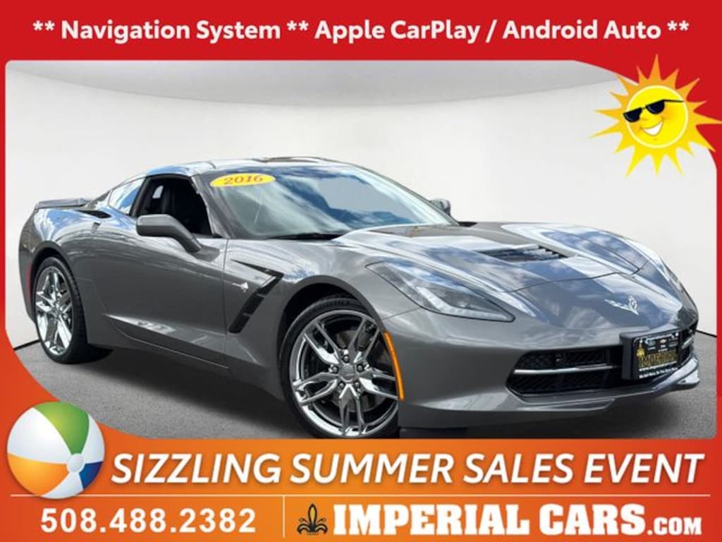 Used 2016 Chevrolet Corvette Stingray Z51 Coupe