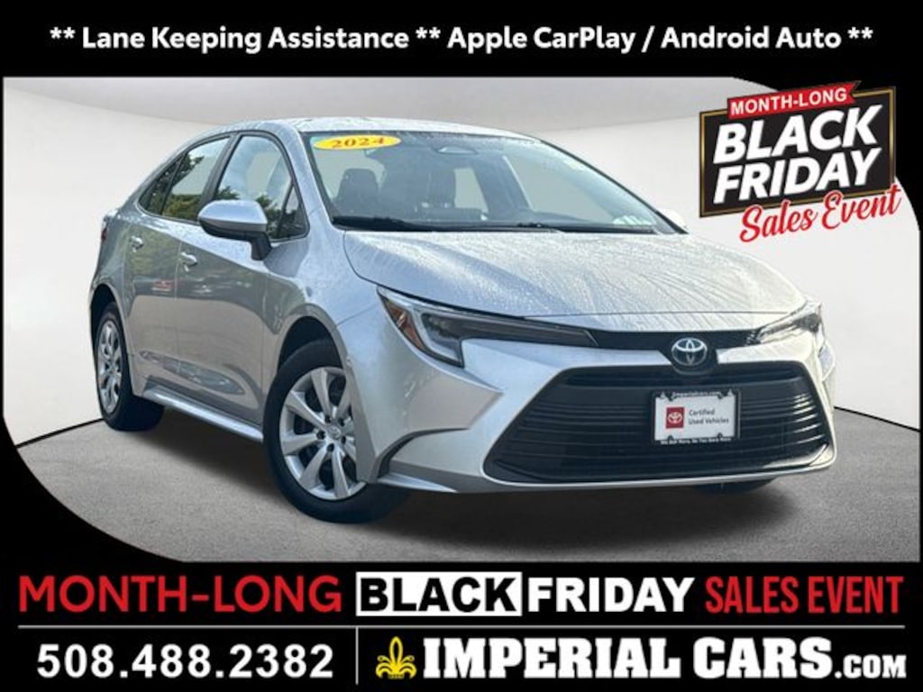 Certified 2024 Toyota Corolla Hybrid LE Sedan