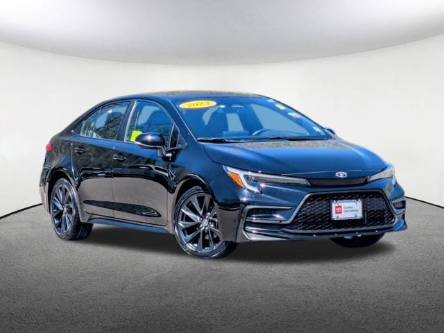Certified 2023 Toyota Corolla SE with VIN 5YFS4MCE4PP161589 for sale in Milford, MA