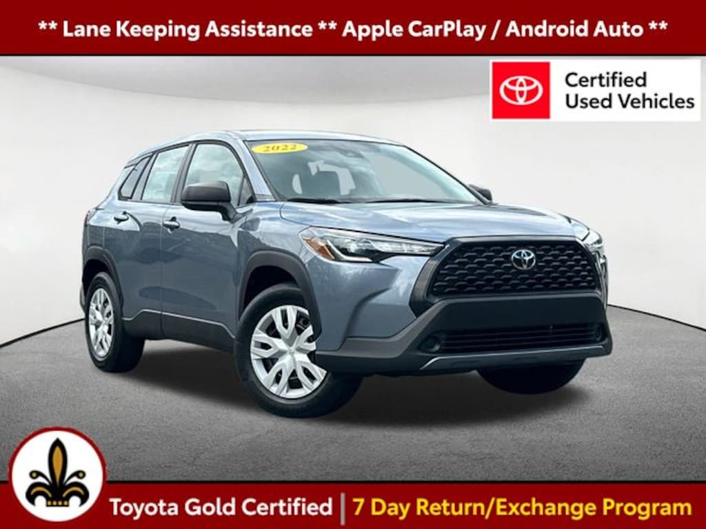 Certified 2022 Toyota Corolla Cross L SUV