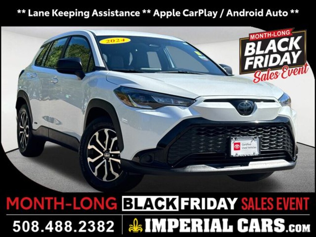 Certified 2024 Toyota Corolla Cross Hybrid S SUV