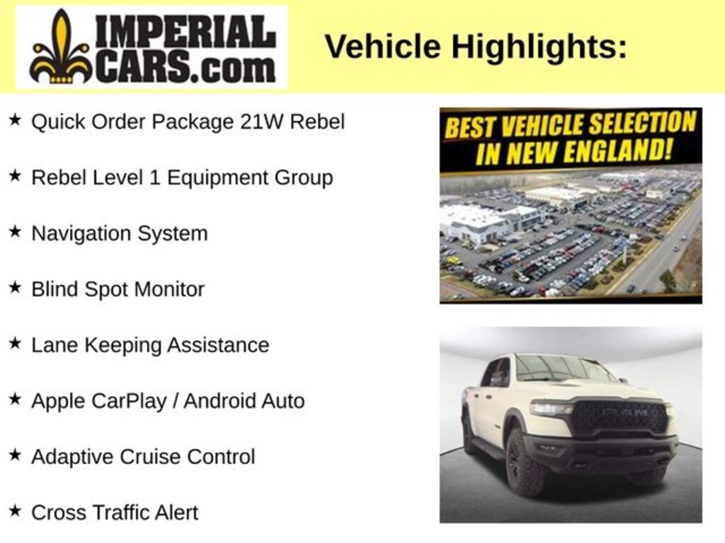 Used 2026 Ram 1500 Rebel Truck