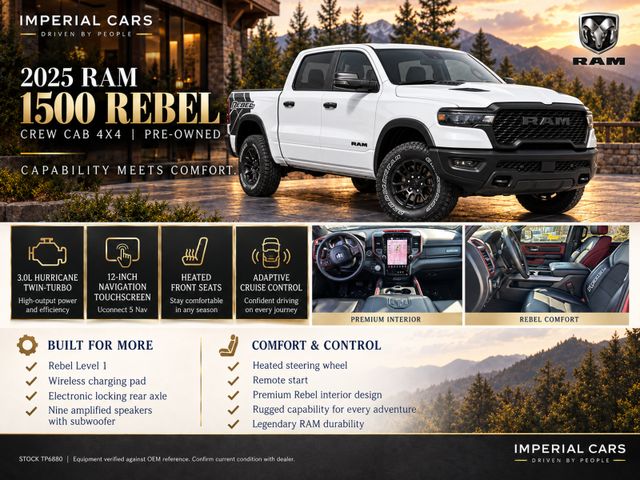 2025 RAM Ram 1500 Pickup Rebel - Photo 36