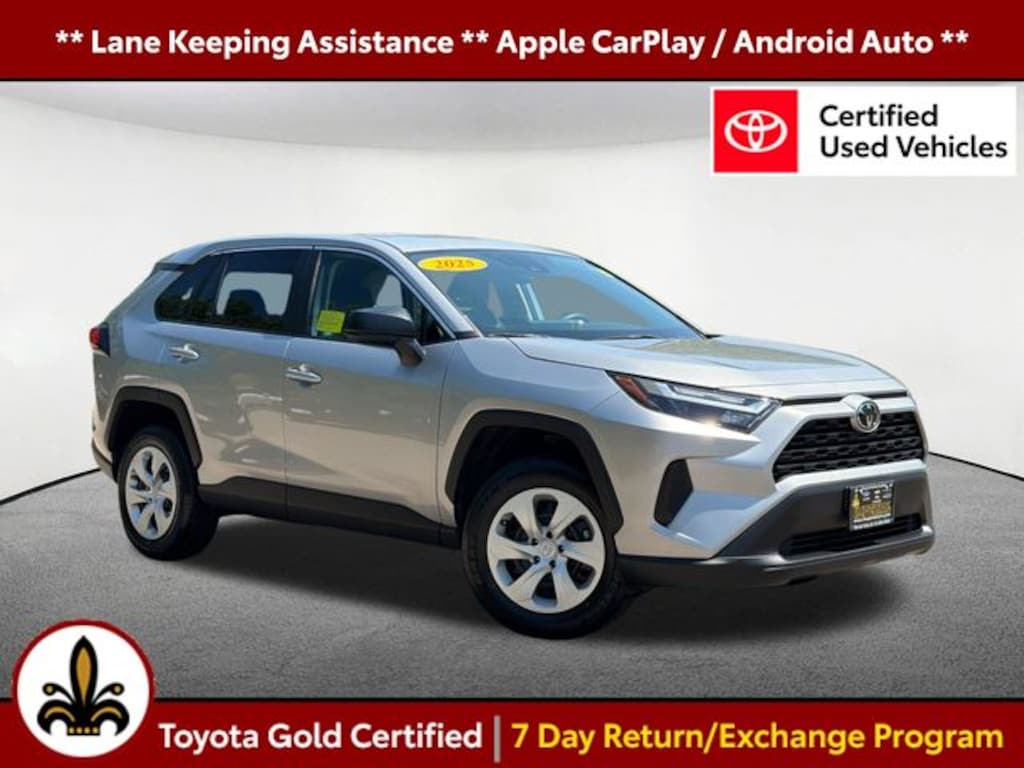 Certified 2025 Toyota RAV4 LE SUV
