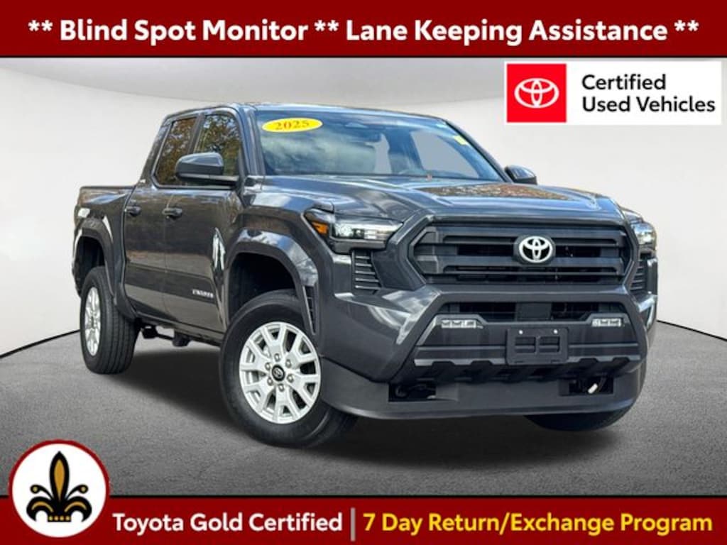 Certified 2025 Toyota Tacoma SR5 Truck